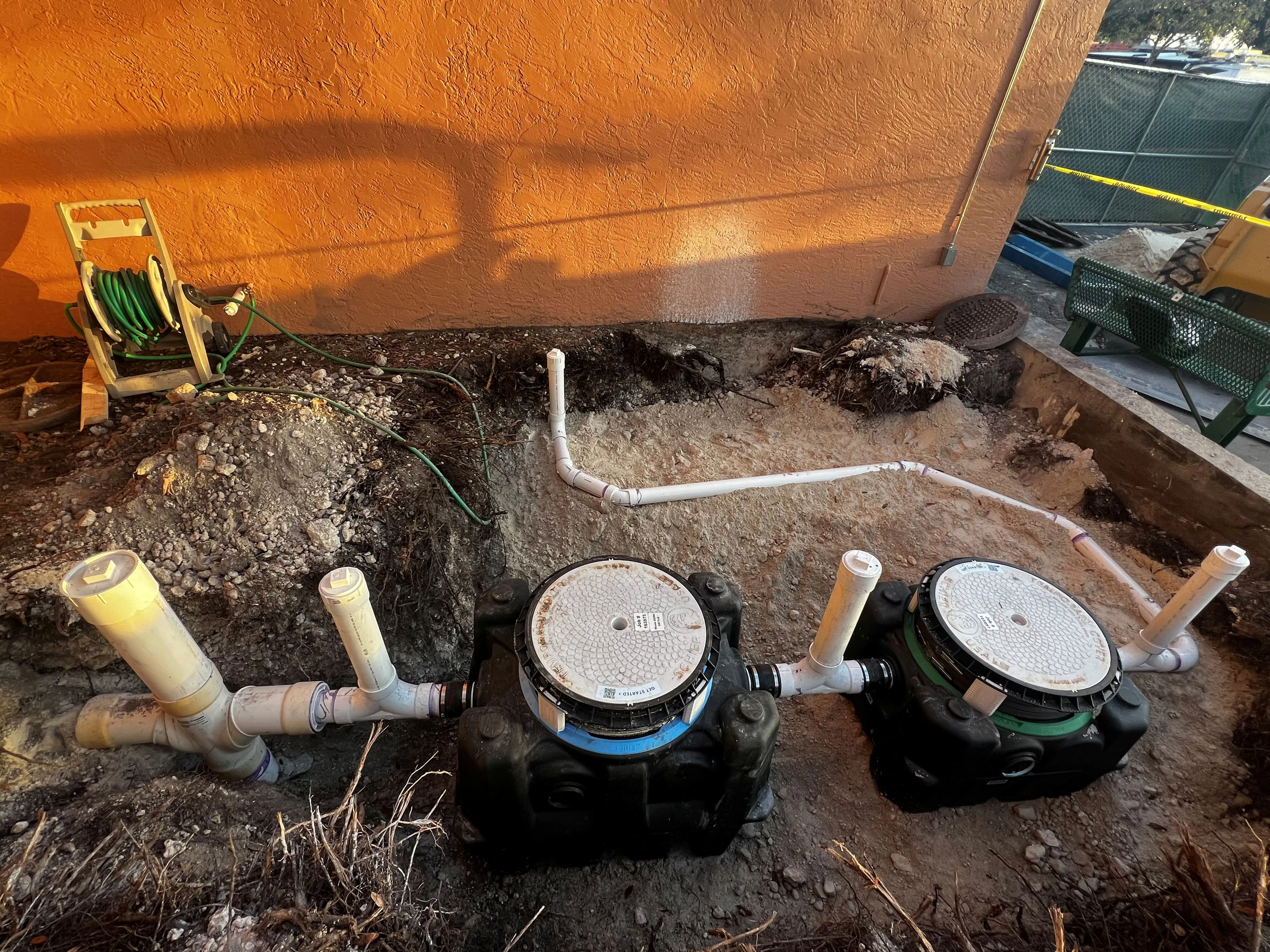Commercial Grease Trap Installation